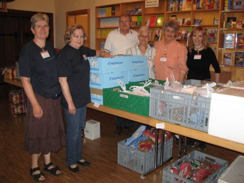 Ready to serve: the "Tischlein deck dich" team in Lucerne